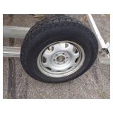 Pair of Rims with LT245/70R17 Tires