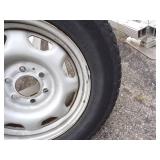 Pair of Rims with LT245/70R17 Tires