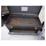 Tool Box and 2 Tackle boxes with Tackle
