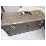 Tool Box and 2 Tackle boxes with Tackle