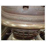 Sears No. 22B Vintage Wood Stove with Pipe and Accessories