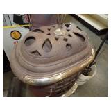 Sears No. 22B Vintage Wood Stove with Pipe and Accessories