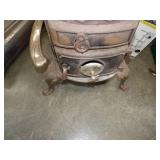 Sears No. 22B Vintage Wood Stove with Pipe and Accessories