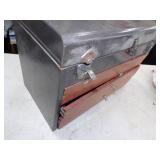 Sears No. 22B Vintage Wood Stove with Pipe and Accessories
