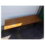 Heavy Duty Wood Bench