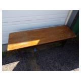 Heavy Duty Wood Bench