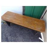 Heavy Duty Wood Bench
