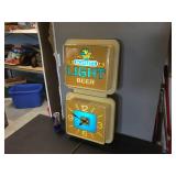 Vintage Schlitz Light Beer - Light Up Wall Clock - Works Vintage Schlitz Light Beer - Light Up Wall Clock - Works
