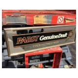 Pabst Genuine Draft - Mirrored Sign 26" x 8" Pabst Genuine Draft - Mirrored Sign 26" x 8"