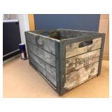 Vintage Bowman - Heavy Wooden Crate - 1954 - Very Good Vintage Bowman - Heavy Wooden Crate - 1954 - Very Good
