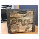 Vintage Bowman - Heavy Wooden Crate - 1954 - Very Good Vintage Bowman - Heavy Wooden Crate - 1954 - Very Good