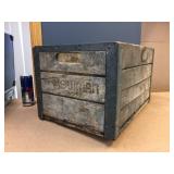 Vintage Bowman - Heavy Wooden Crate - 1954 - Very Good Vintage Bowman - Heavy Wooden Crate - 1954 - Very Good
