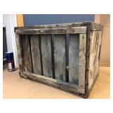 Vintage Bowman - Heavy Wooden Crate - 1954 - Very Good Vintage Bowman - Heavy Wooden Crate - 1954 - Very Good