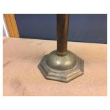 Victoria Brass Embossed Lady - Fireplace Tool Stand - 30" Tall Victoria Brass Embossed Lady - Fireplace Tool Stand - 30" Tall
