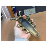 Brass-Look Beatle Boot Jack & Brass Garden Placard Brass-Look Beatle Boot Jack & Brass Garden Placard