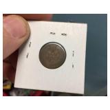 5 Indian Head Cents - 1879 - 1887 - 1891 - 1895 - 1897 5 Indian Head Cents - 1879 - 1887 - 1891 - 1895 - 1897