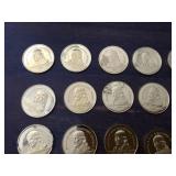 (21) Franklin Mint Collectors Society - Silver/Gold "Charter Member" Tokens 1980-2000 (21) Franklin Mint Collectors Society - Silver/Gold "Charter Member" Tokens 1980-2000