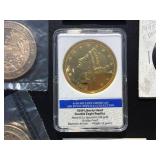 (7) U.S. Commemorative Coins/Rounds Including 1849 Replica (7) U.S. Commemorative Coins/Rounds Including 1849 Replica