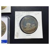 (7) U.S. Commemorative Coins/Rounds Including 1849 Replica (7) U.S. Commemorative Coins/Rounds Including 1849 Replica