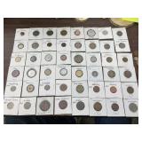 Group Vintage Foreign Coins Group Vintage Foreign Coins