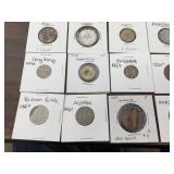 Group Vintage Foreign Coins Group Vintage Foreign Coins