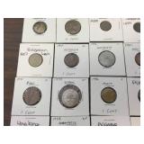 Group Vintage Foreign Coins Group Vintage Foreign Coins