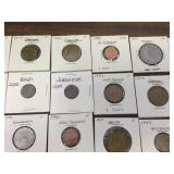 Group Vintage Foreign Coins Group Vintage Foreign Coins