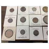 Group Vintage Foreign Coins Group Vintage Foreign Coins