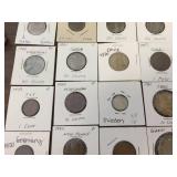 Group Vintage Foreign Coins Group Vintage Foreign Coins