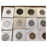 Group Vintage Foreign Coins Group Vintage Foreign Coins