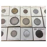 Group Vintage Foreign Coins Group Vintage Foreign Coins