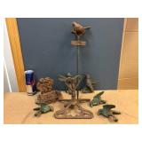 Vintage Cast Iron Sprinkler & Cast Knockers - Decor Vintage Cast Iron Sprinkler & Cast Knockers - Decor