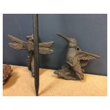Vintage Cast Iron Sprinkler & Cast Knockers - Decor Vintage Cast Iron Sprinkler & Cast Knockers - Decor