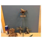Vintage Cast Iron Sprinkler & Cast Knockers - Decor Vintage Cast Iron Sprinkler & Cast Knockers - Decor