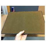 Vintage Embossed Leather Menu Holder? Just Kind of Neat Vintage Embossed Leather Menu Holder? Just Kind of Neat