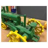 4 John Deere Cast Tractors Including Nice ERTL Model A 4 John Deere Cast Tractors Including Nice ERTL Model A