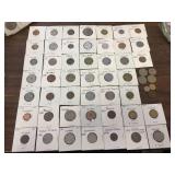 Vintage Group Foreign Coins - See Pics Vintage Group Foreign Coins - See Pics