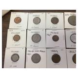 Vintage Group Foreign Coins - See Pics Vintage Group Foreign Coins - See Pics