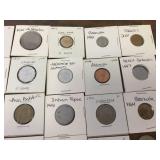 Vintage Group Foreign Coins - See Pics Vintage Group Foreign Coins - See Pics