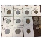 Vintage Group Foreign Coins - See Pics Vintage Group Foreign Coins - See Pics