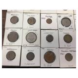 Vintage Group Foreign Coins - See Pics Vintage Group Foreign Coins - See Pics