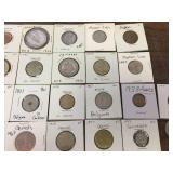 Vintage Group Foreign Coins - See Pics Vintage Group Foreign Coins - See Pics