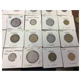 Vintage Group Foreign Coins - See Pics Vintage Group Foreign Coins - See Pics