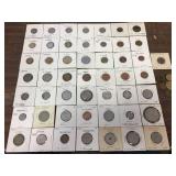 Vintage Group Foreign Coins - See Pics Vintage Group Foreign Coins - See Pics