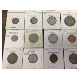 Vintage Group Foreign Coins - See Pics Vintage Group Foreign Coins - See Pics