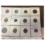 Vintage Group Foreign Coins - See Pics Vintage Group Foreign Coins - See Pics