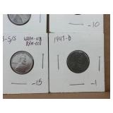 (18) 1943 Steel Lincoln Pennies (18) 1943 Steel Lincoln Pennies