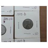 (18) 1943 Steel Lincoln Pennies (18) 1943 Steel Lincoln Pennies
