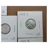 (18) 1943 Steel Lincoln Pennies (18) 1943 Steel Lincoln Pennies