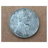 19_3 Steel Lincoln Penny - The "4" is Missing 19_3 Steel Lincoln Penny - The "4" is Missing
